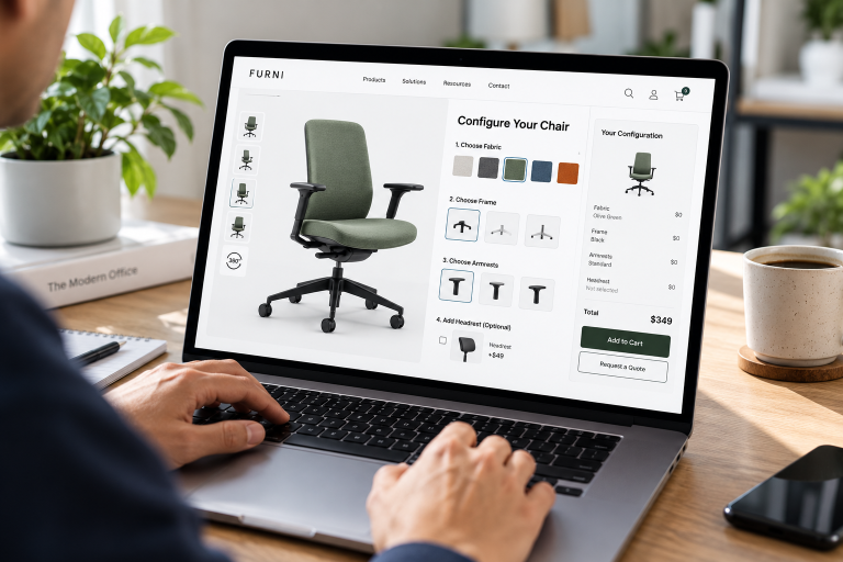 Website Product Configurator Ecommerce